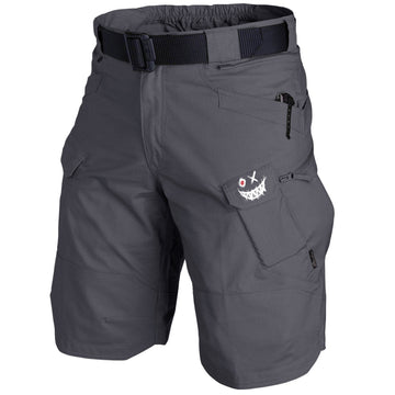 Ix7 Tactical Shorts – Men's 5-Pocket Military-Style Training Shorts for Summer Work & Outdoor Use
